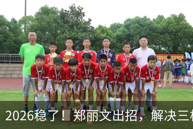 2026稳了！郑丽文出招，解决三根搅屎棍：侯友宜、卢秀燕、赵少康